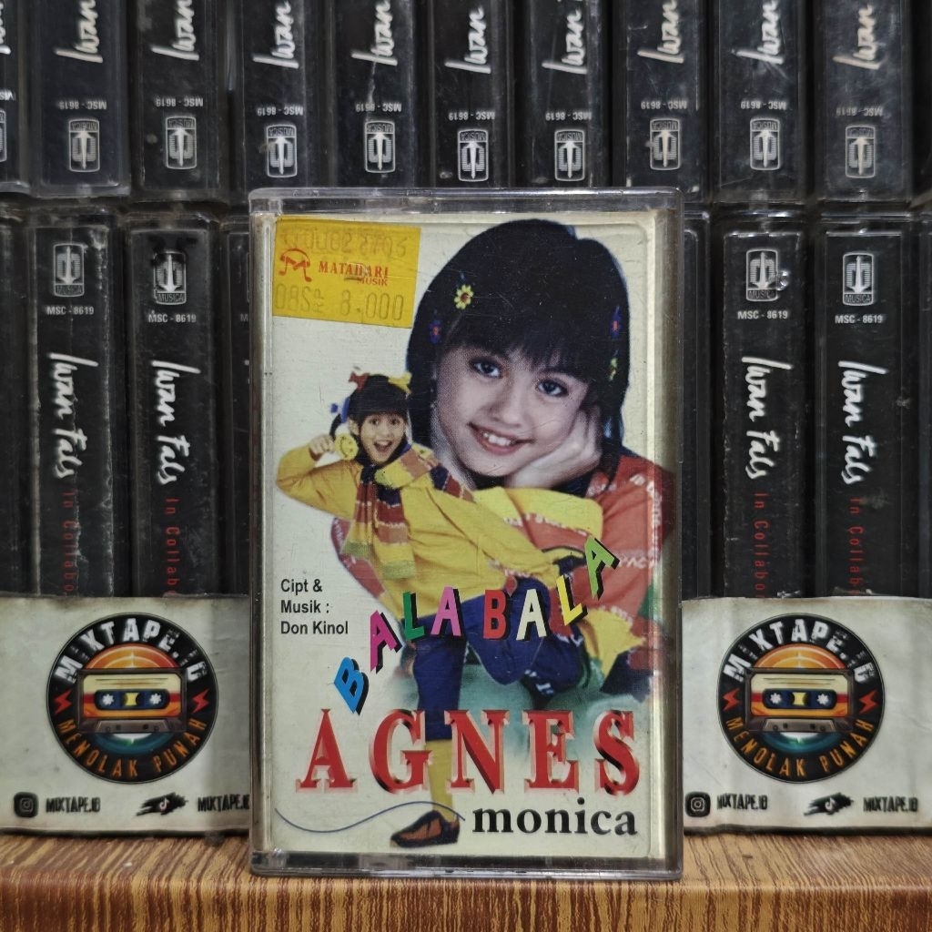 Kaset - Agnes Monica - Bala Bala - Kaset Pita - Radio Tape - Radio - Pemutar Kaset - Retro - Classic