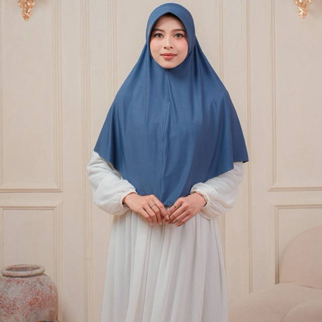 Bergo Akrilic Jumbo - Jersey Premium | Hijab Sporty | Bergo Jumbo | Hijab Instant