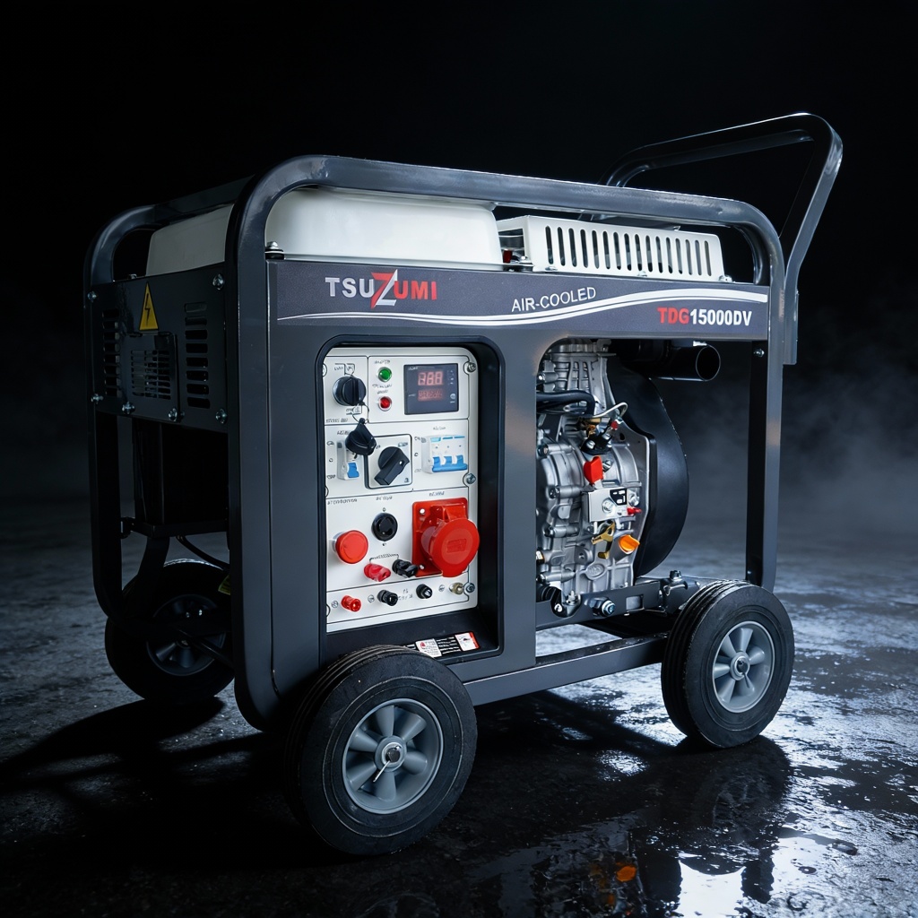 GENSET OPEN DIESEL 15KVA TDG 15000SDV