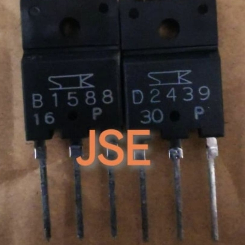 TRANSISTOR SANKEN DARLINGTON B1588 D2439 NPN-PNP