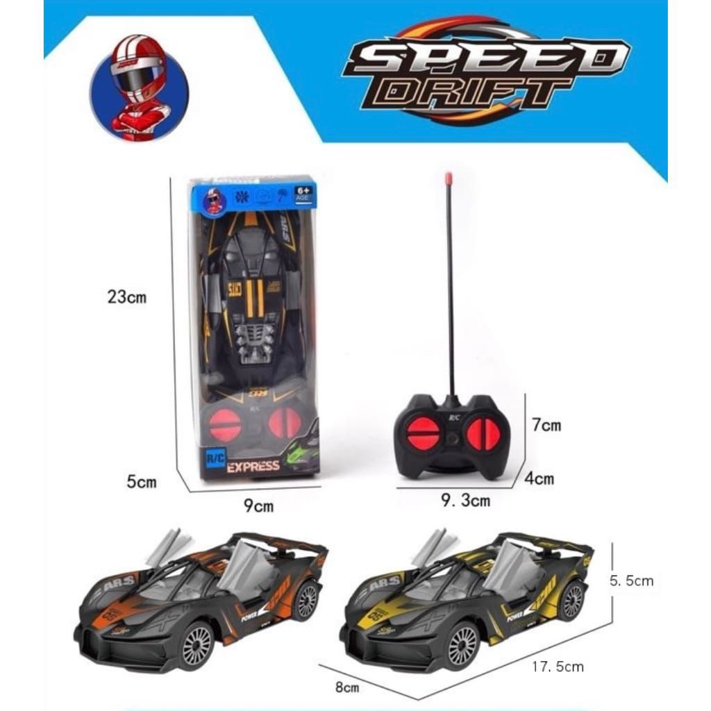 RC EXPRESS Mobil Remote control speed Drift Mobil Drif perempuan -Laki Laki