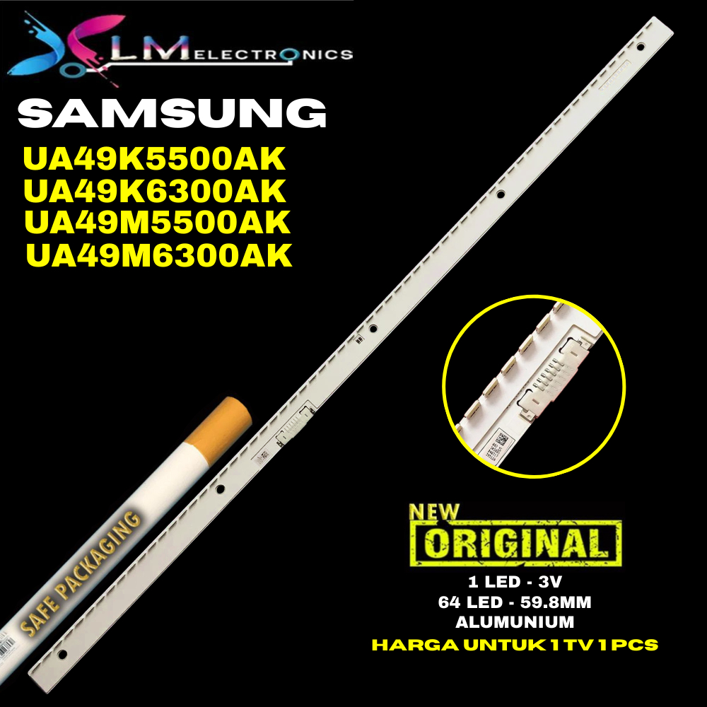 Backlight TV SAMSUNG UA49K5500 UA49K6300 UA49M5500 UA49M6300 V6EY_490SM0_LED64_R4