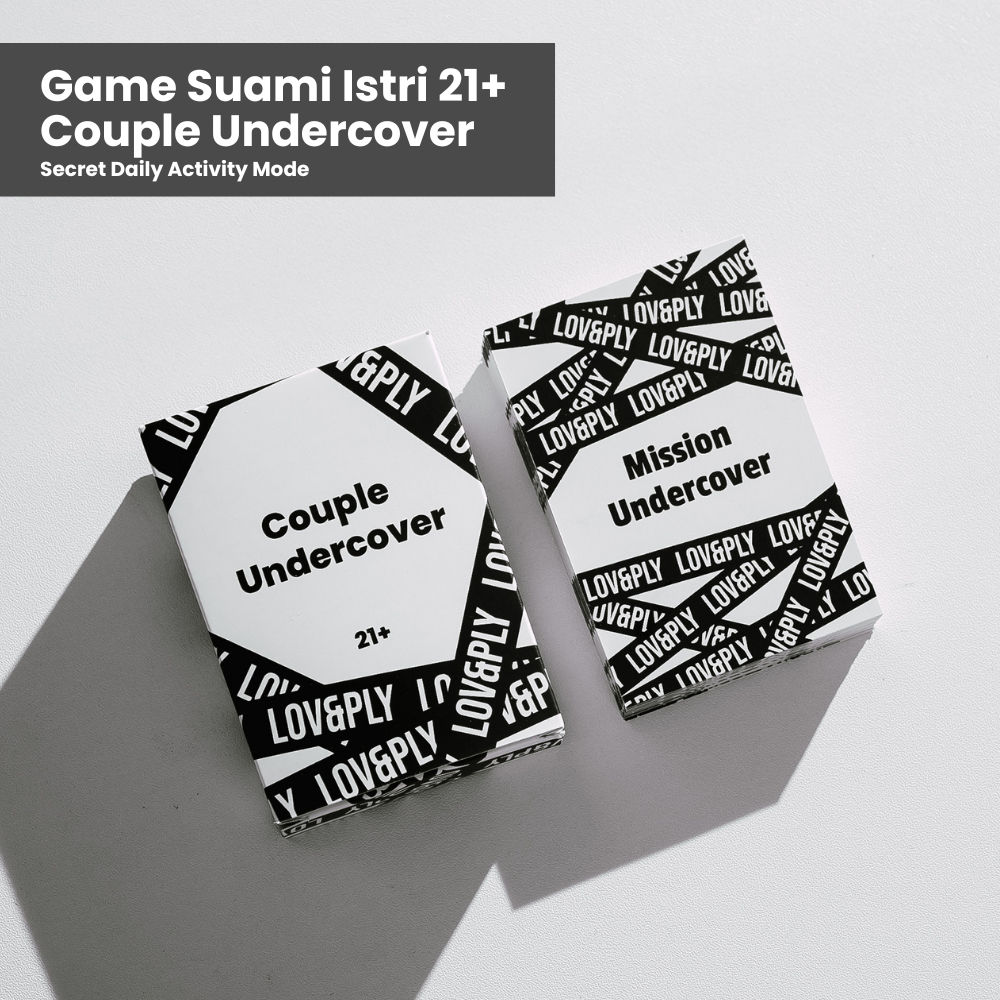 LOV&PLY  Truth or Dare 21+ / Couple Undercover Mode / Mainan Suami Istri / Game Dewasa 21+ /  Couple