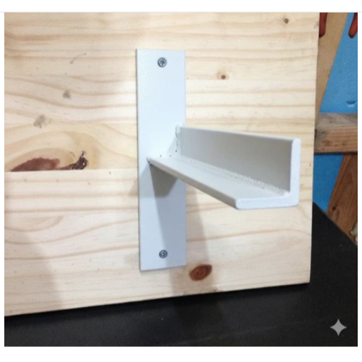 RAK DINDING SIKU BESI / Plat Besi Siku Tebal