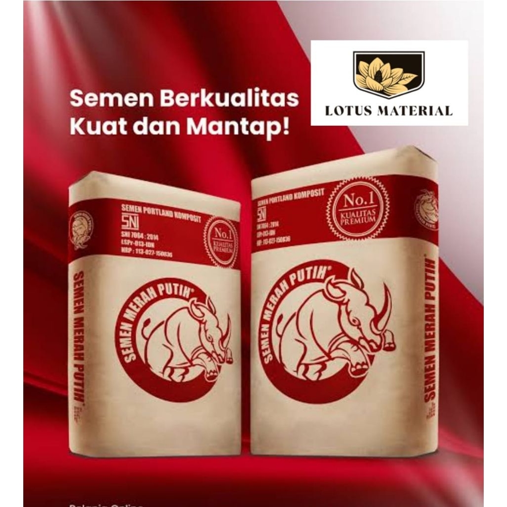 Semen kiloan / Semen per kilo / semen serbaguna / semen Merah putih / Semen murah / semen berkualita