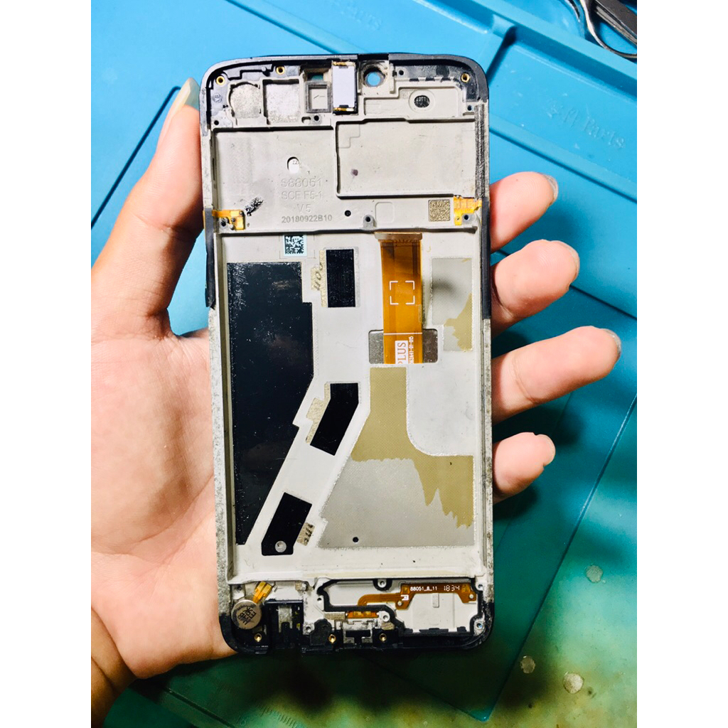 FRAME LCD TATAKAN LCD + GETAR +SPEAKER ATAS + FLEX ON OFF + LCD GAMBLING (BONUS) REALME 2 ORIGINAL C