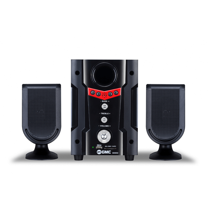 GMC 888 D2 BT Speaker Aktif Multimedia Bluetooth Super Woofer Salon Aktif Speaker KOMPUTER PC PS DVD