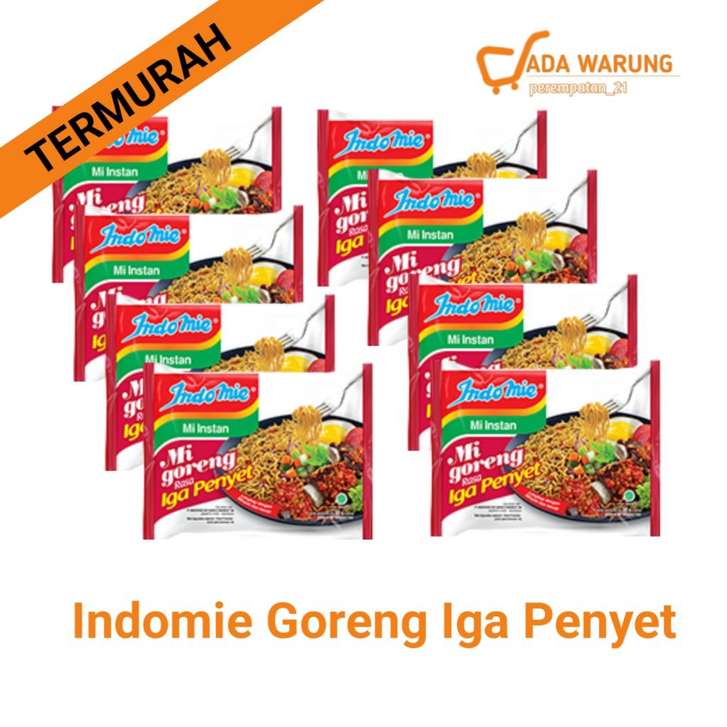 Indomie Goreng Iga Penyet | Mie Instan Jajanan Warung Murah