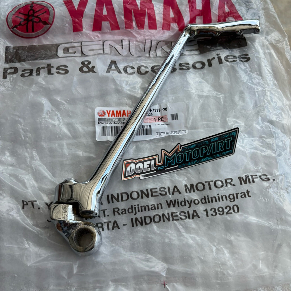 Kick Stater Jupiter Z1 Finishing Chrome Celup