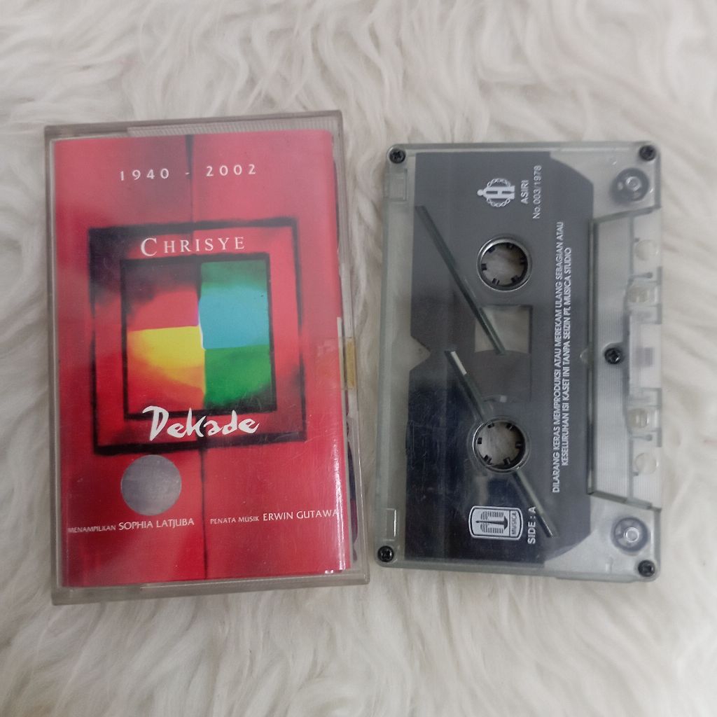 Kaset Pita Chrisye Dekade