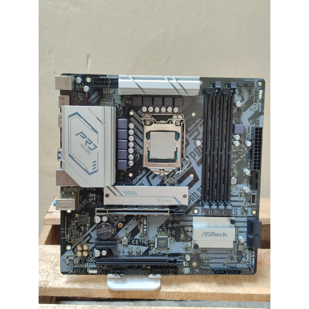 MOTHERBOARD ASROCK B560M PRO4 INTEL LGA1200 GEN 11 B560 DDR4 MAINBOARD