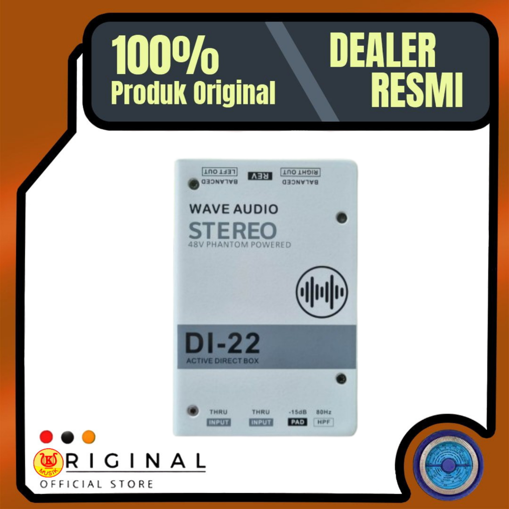 Wave DI-22 / Direct Box Wave Series / DI-22 Direct Box Stereo