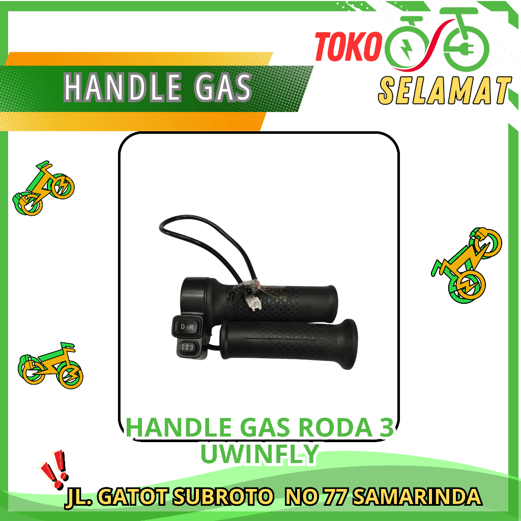 HANDLE GAS RODA 3 UWINFLY
