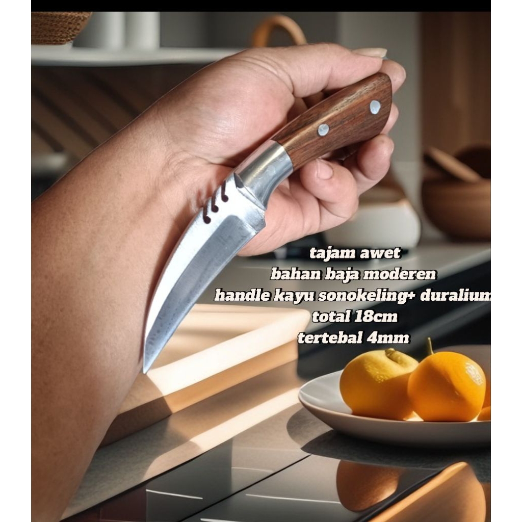 pisau HSS fulltank seset kulit sapi
