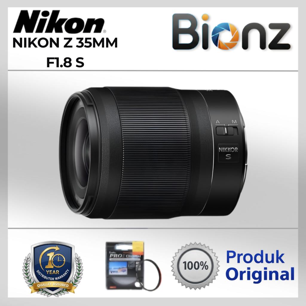 Nikon Z 35mm f1.8 S Nikon Z 35 mm f/1.8 S Garansi Resmi