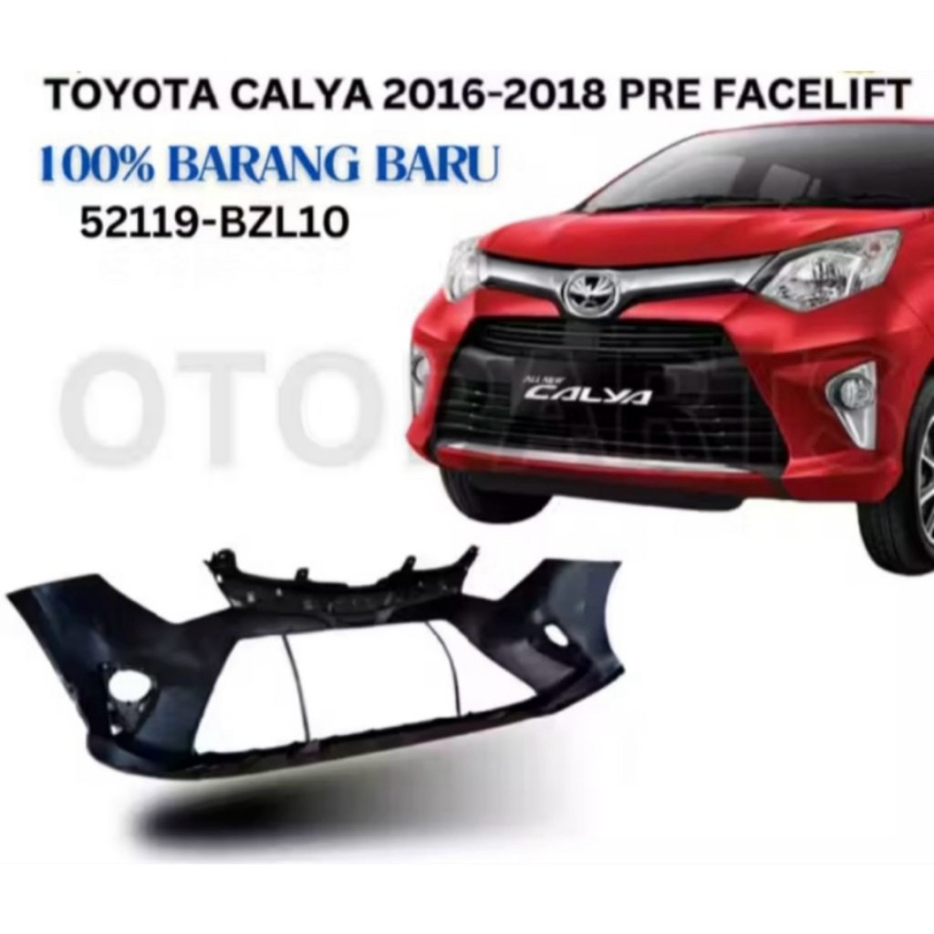 Bemper Depan Baru ORI Calya Facelift 2016 - 2019