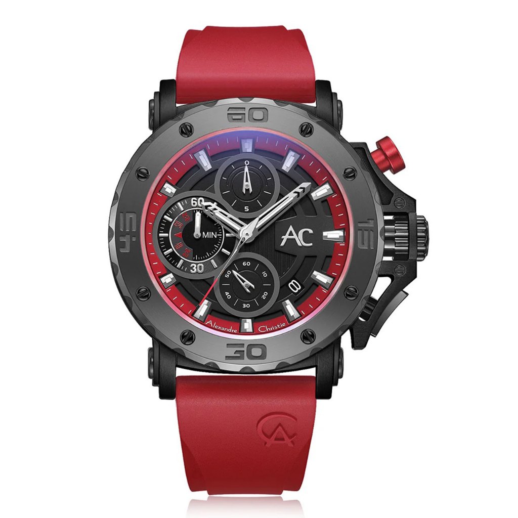 Jam Tangan Pria Analog Alexandre Christie 9205MC AC9205 AC 9205 MC 9205 MCREPBARE Original Garansi R