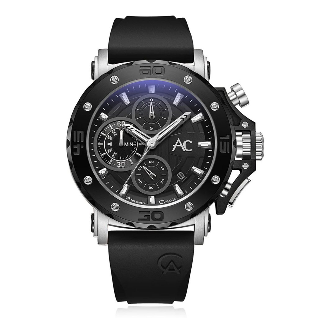 Jam Tangan Pria Analog Alexandre Christie 9205MC AC9205 AC 9205 MC 9205 MCRTBBA Original Garansi Res