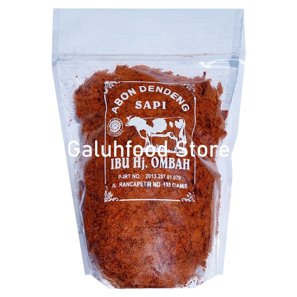 Abon Sapi Asli Ibu Hj Ombah Ciamis 1Kg