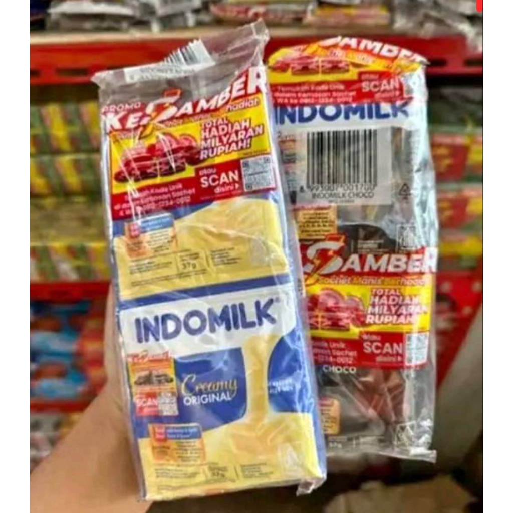 indomilk sachet susu kental manis