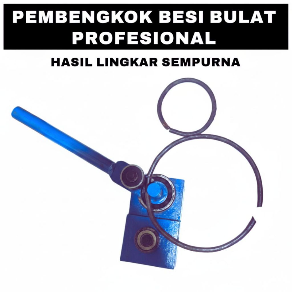 alat pembengkok besi buat cincin lingkaran ber bage macam diameter ukuran besi 4/12mm Alat Pembengko