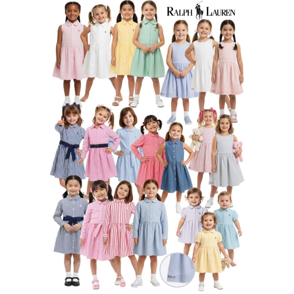 Dress Tunic Anak Polo Ralph Lauren