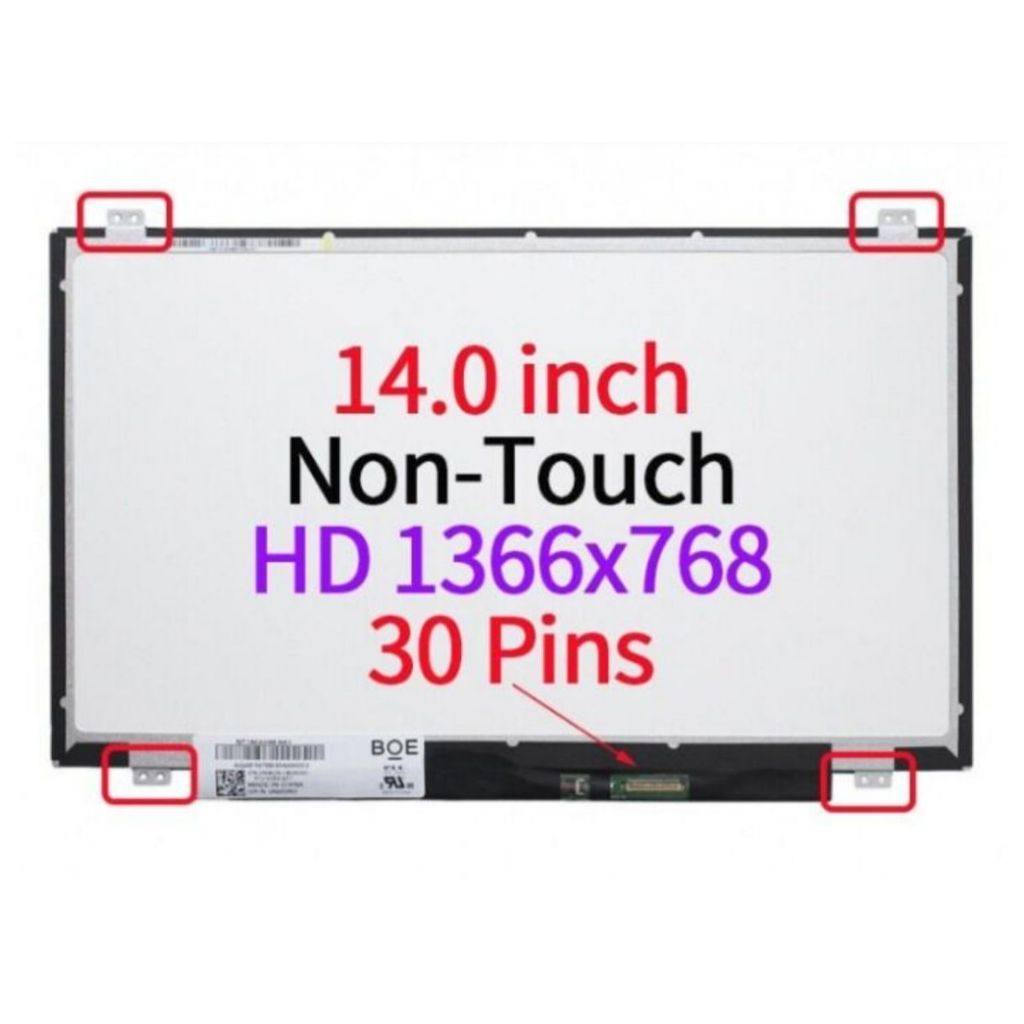 LED LCD LAYAR SCREEN MONITOR LAPTOP 14INCH 14" ACER E5-471 E5-431 E1-410 E1-422 E1-432 E1-470 E1-472