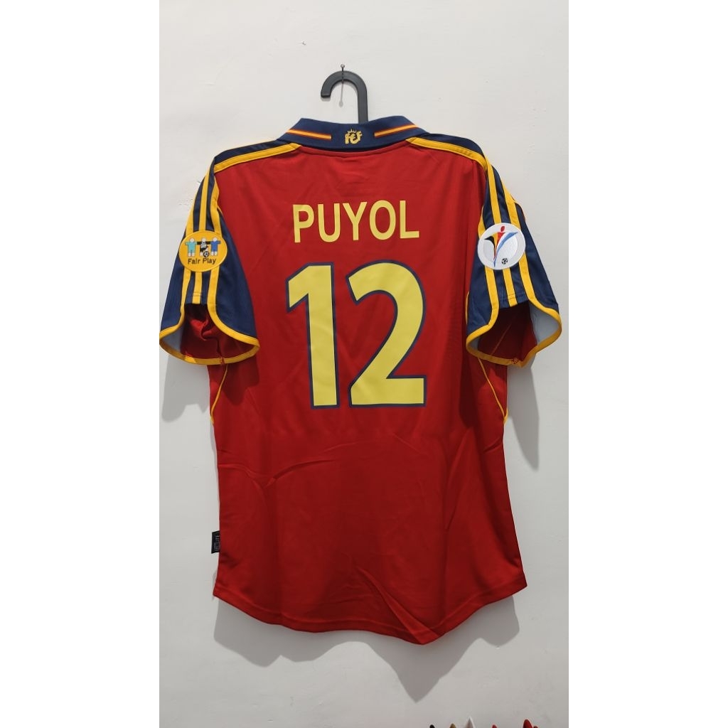 jersey retro Spanyol Puyol size L
