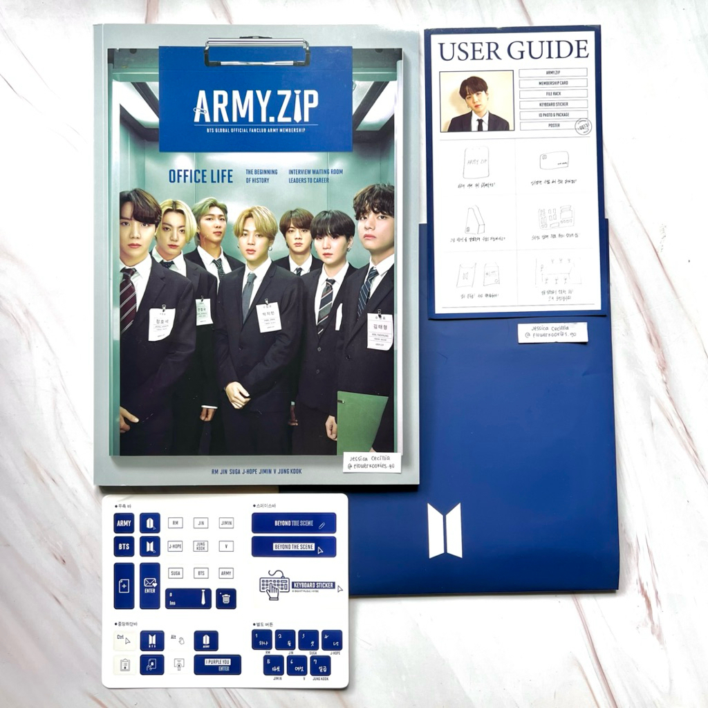 BTS ARMYZIP MEMBERSHIP RENEWAL OFFICIAL