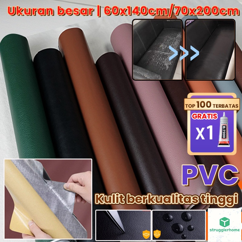[Lem kuat] kulit kursi sofa rekat stiker kulit stiker kulit sofa perekat 70x200 stiker bangku kulit 