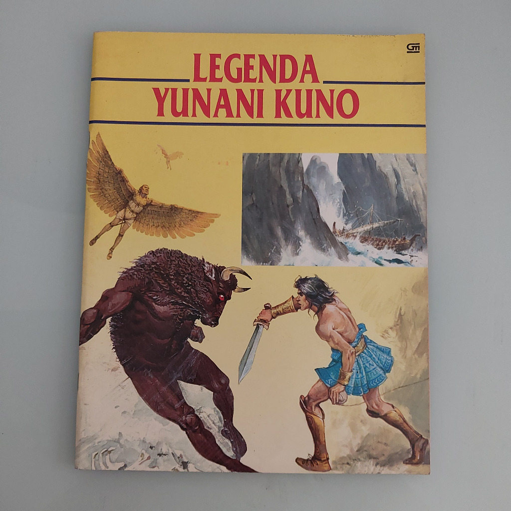 Buku Bacaan Jadul Komik Majalah Vintage Legenda Yunani Kuno