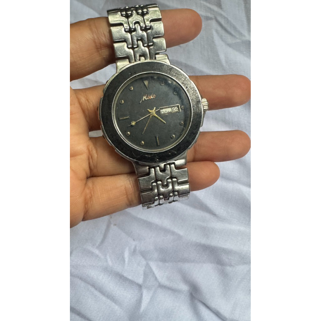 jam tangan mido quart ori