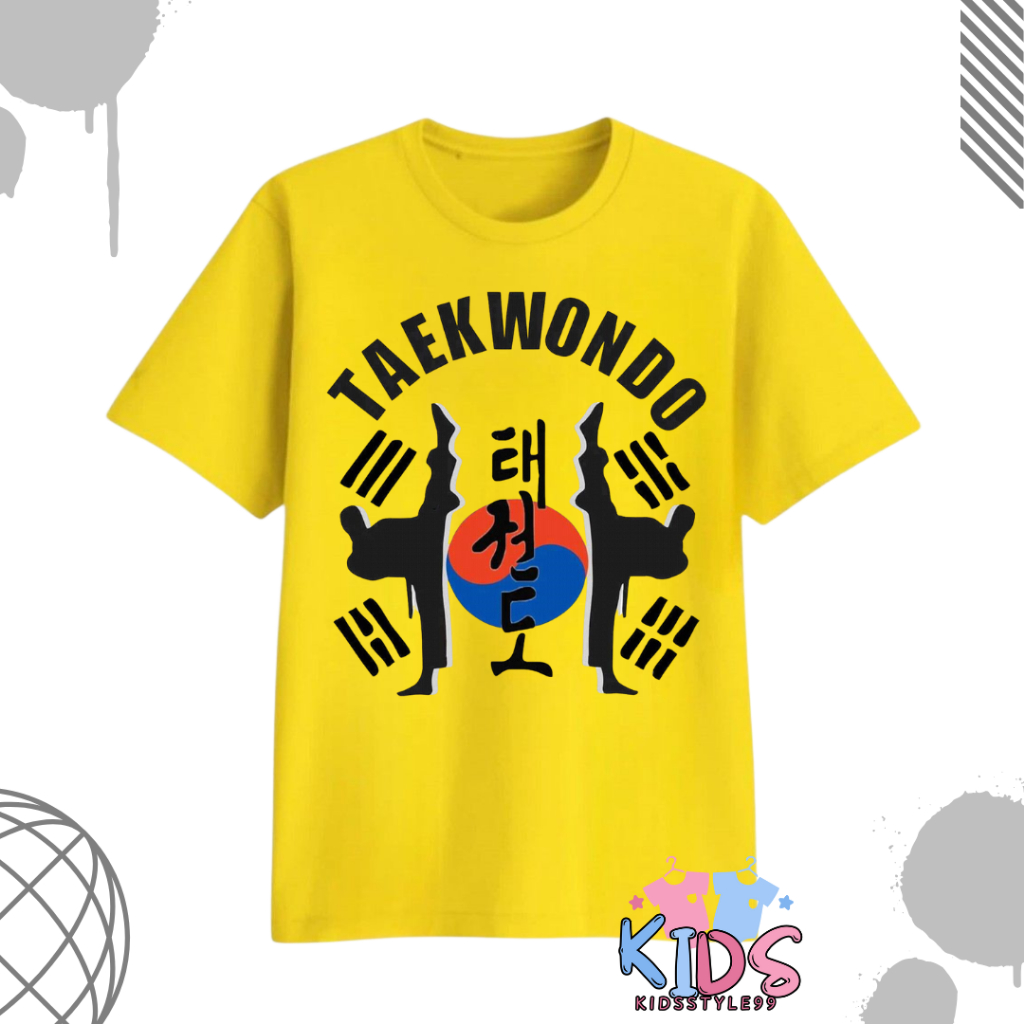 KAOS ANAK TAEKWONDO / T SHIRT TAEKWONDO / TAEKWONDO T SHIRT
