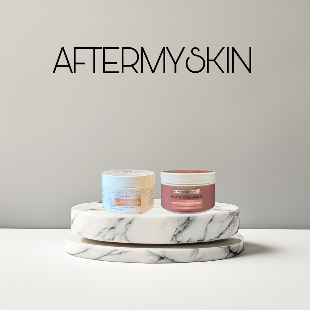 ( Dapat 2 Barang ) 1 Lulur whitening + HB Collagen Aftermyskin