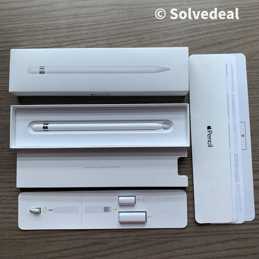 Apple Pencil Gen 1 Ibox Include USB C Fullset Original