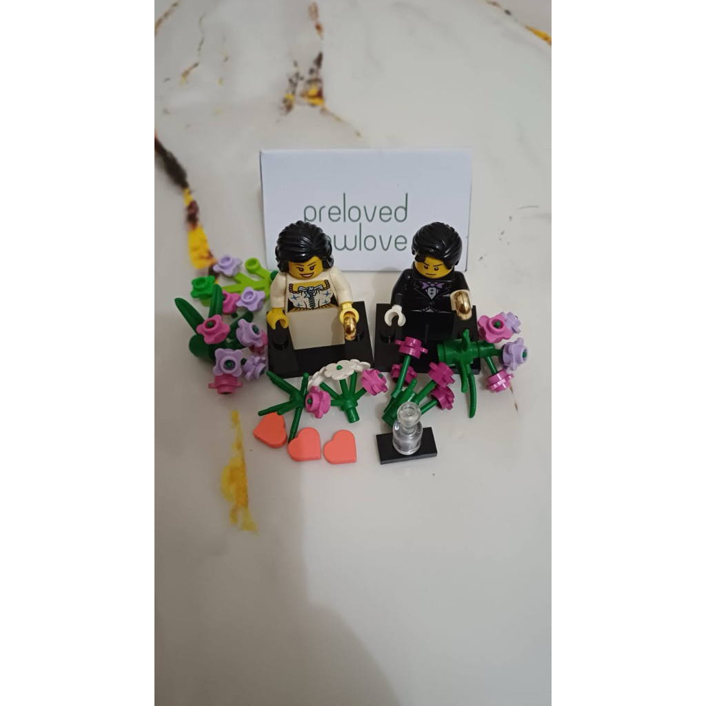 PRELOVED  LEGO ORI Minifigure + Accesoris