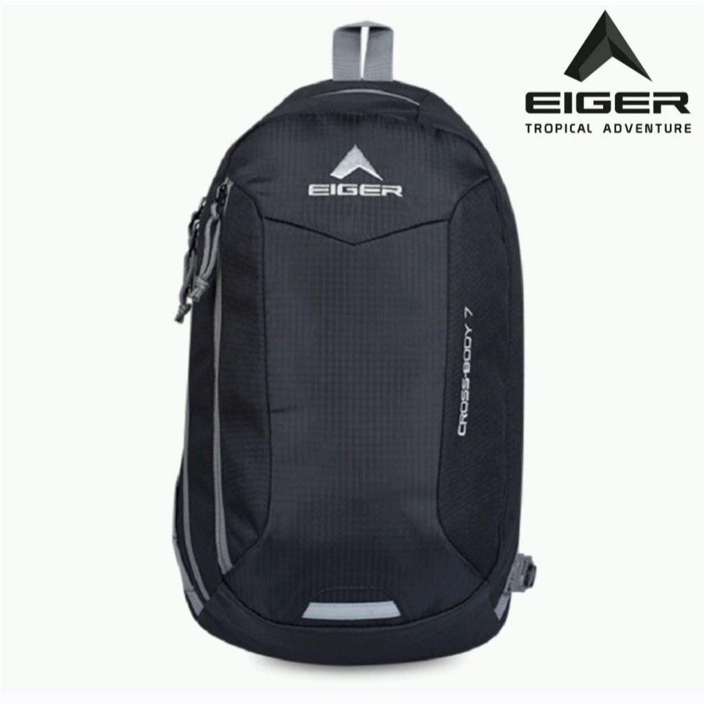 EIGER1989 CROSSBODY 7 2.0 SLING BAG [Original] Tas Selempang & Bahu. Pria