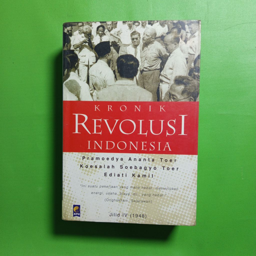 ORIGINAL Buku Kronik Revolusi Indonesia Jilid 4 [IV] (1948) - Pramoedya Ananta Toer dkk.
