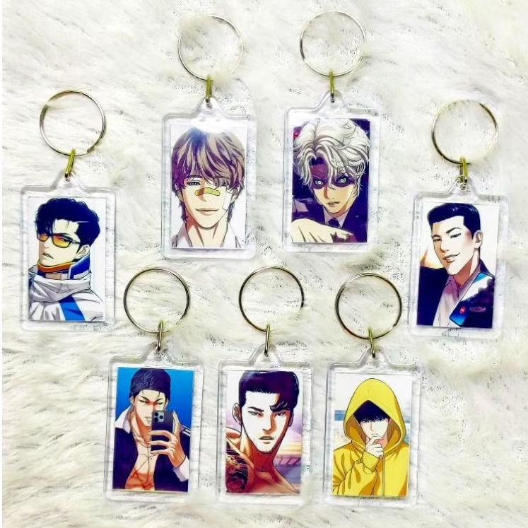[Beli 2 Gratis 1] Bonus PC Ganci Lookism Bahan Akrilik Cetak 2 Sisi Termurah | Daniel Park | Jay Hon