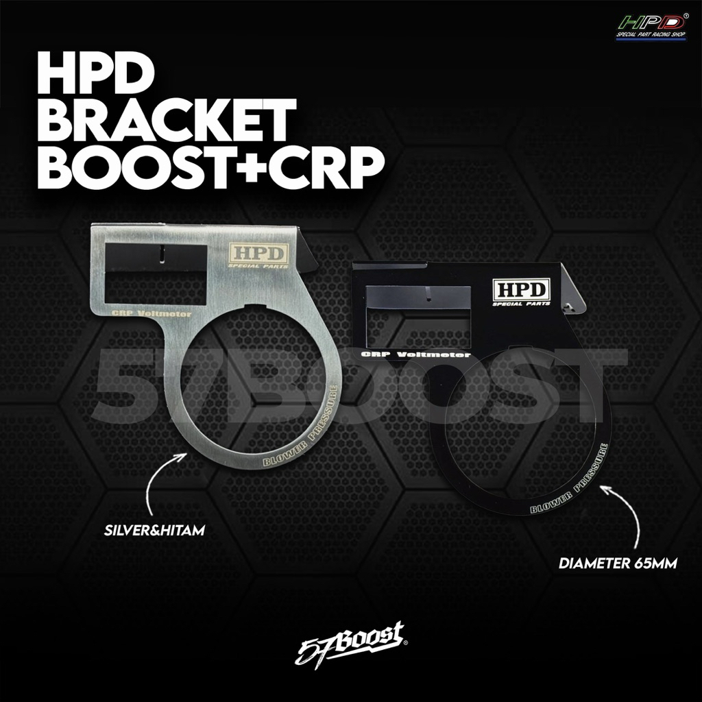 HPD Bracket Boostmeter + CRP Meter
