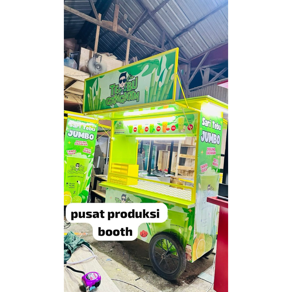 gerobak kontainer untuk jualan gerobak semi kontainer gerobak semi kontainer dimsum