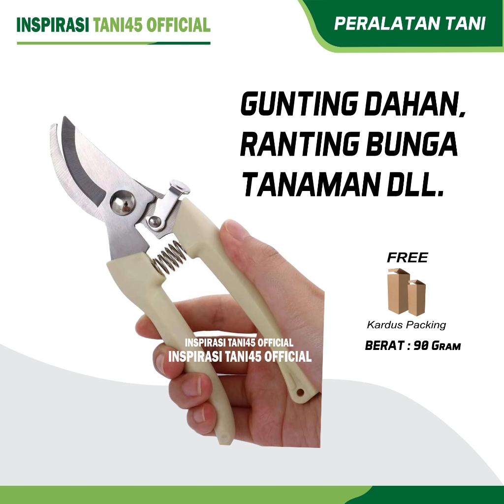 Gunting Dahan Ranting Bunga Tanaman/Gunting Dahan Stainlies