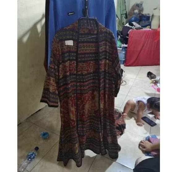 cardigan tenun SALLACO /atasan motif tenun