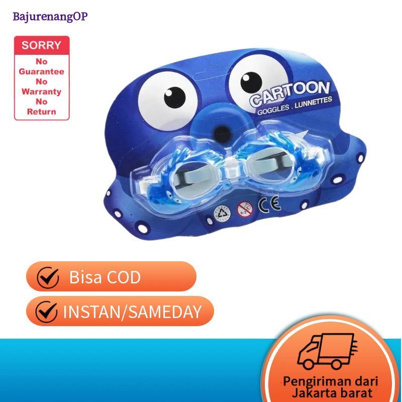Kacamata renang anak/kacamata renang/kacamata renang murah/kacamata renang lucu