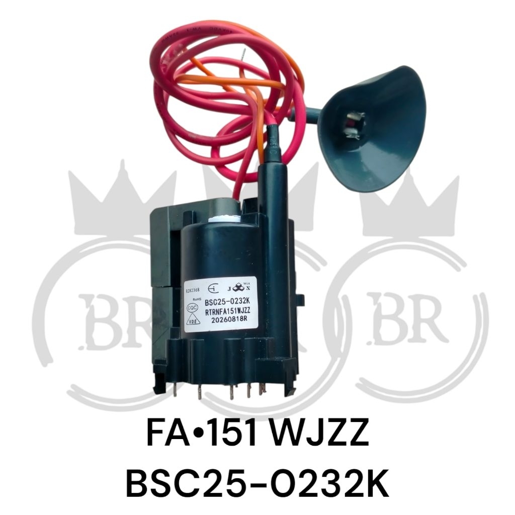 Flyback FA 151 WJZZ _ BSC25-0232K Untuk TV Tabung Slim 21 inch SHARP JS Berkualitas semi ORIGINAL