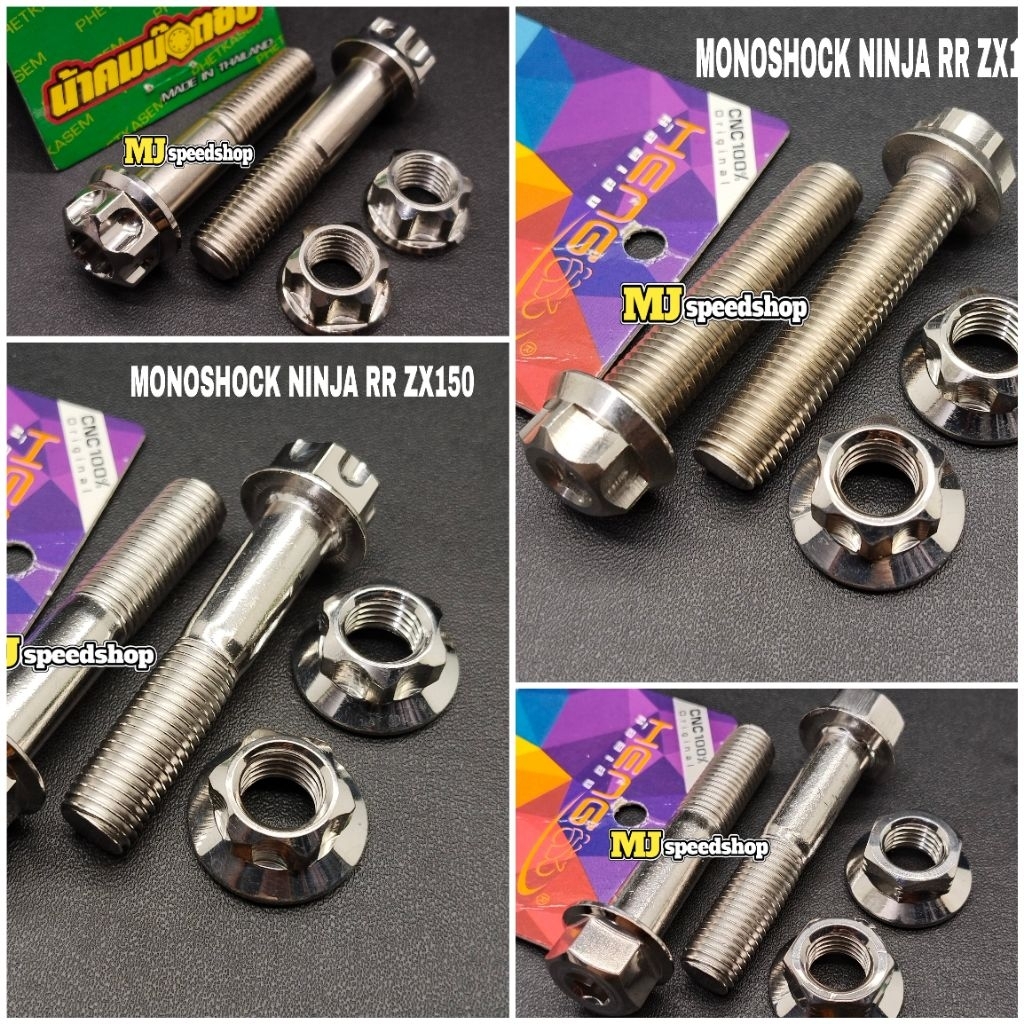 SET BAUT MUR MONOSHOCK SHOCK BELAKANG NINJA SHOCKBREAKER NINJA RR ZX150 ORIGINAL PROBOLT THAILAND
