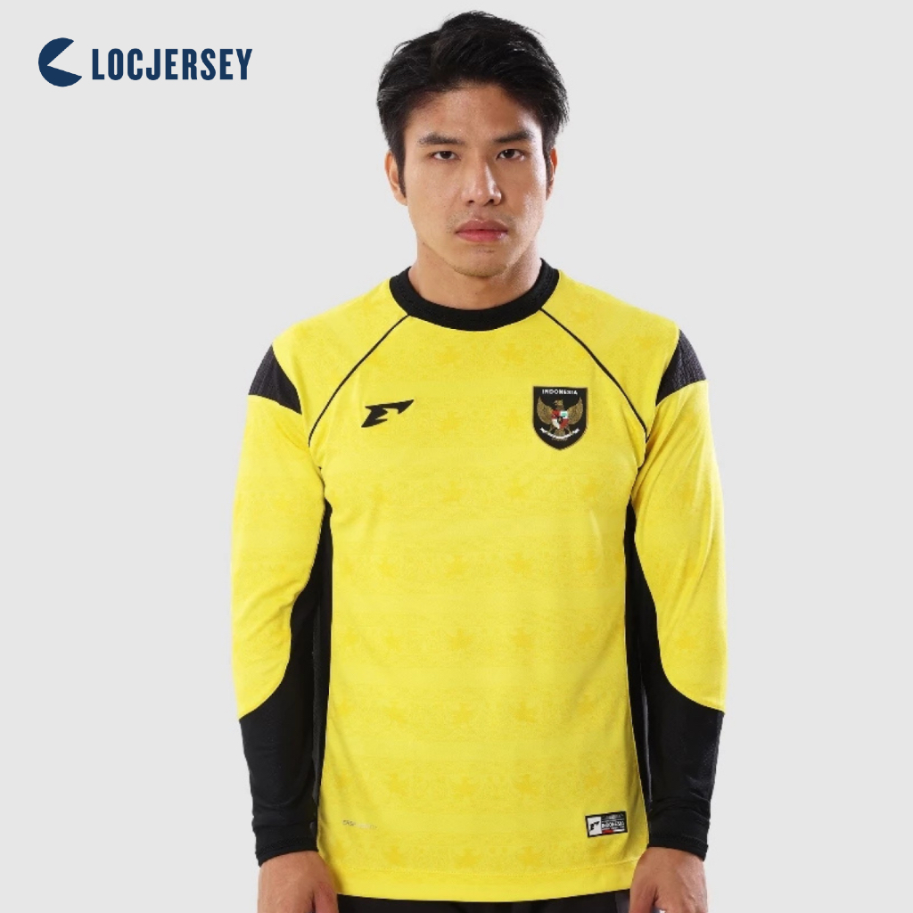 Jersey Timnas Indonesia GK Yellow Longsleeve