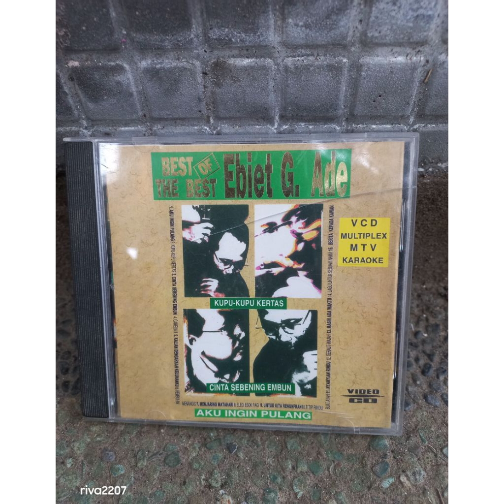 vcd best of the best - ebiet g ade - vcd ebiet g ade