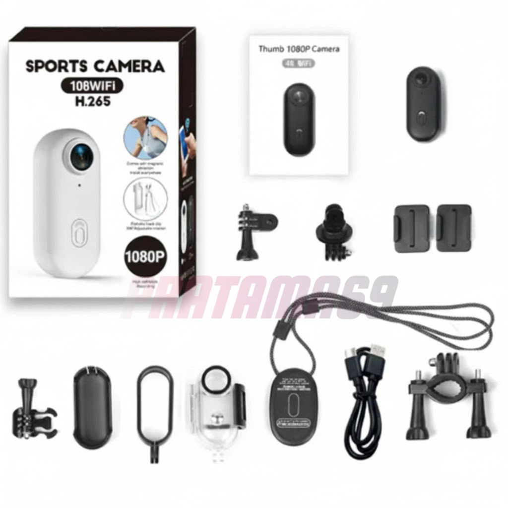 New Modofo Kamera Vlog Aksi Wifi 1080P Action Camera lg Waterproof Jempol Camera mini Camera Vlog