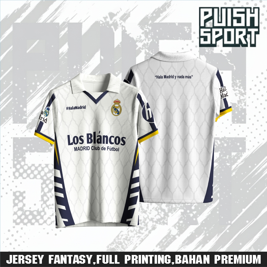 JERSEY RETRO REAL MADRID VINTAGE Reglan